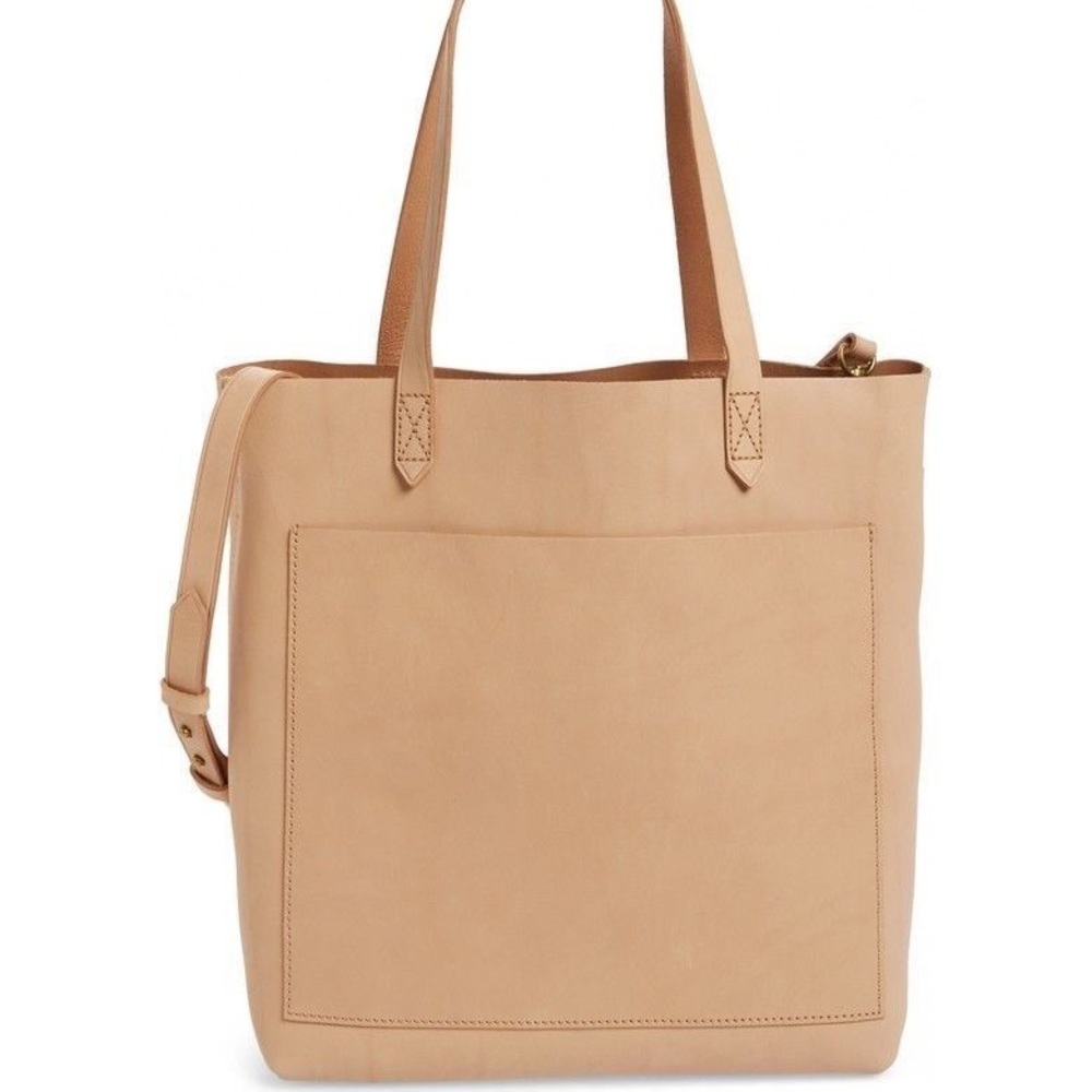 Madewell Medium Transport Tote, natural leather